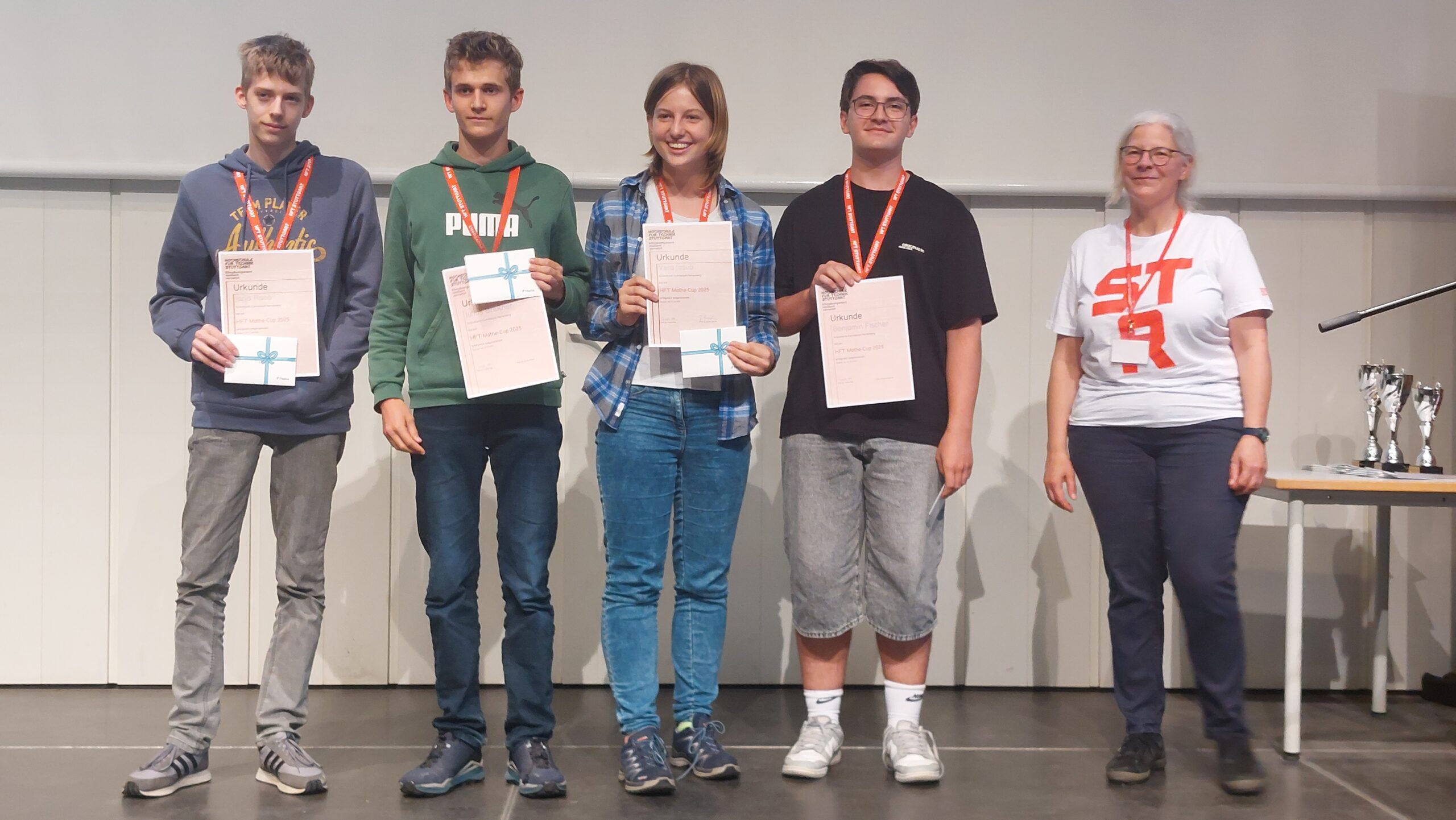 Erfolg beim Mathe- Cup