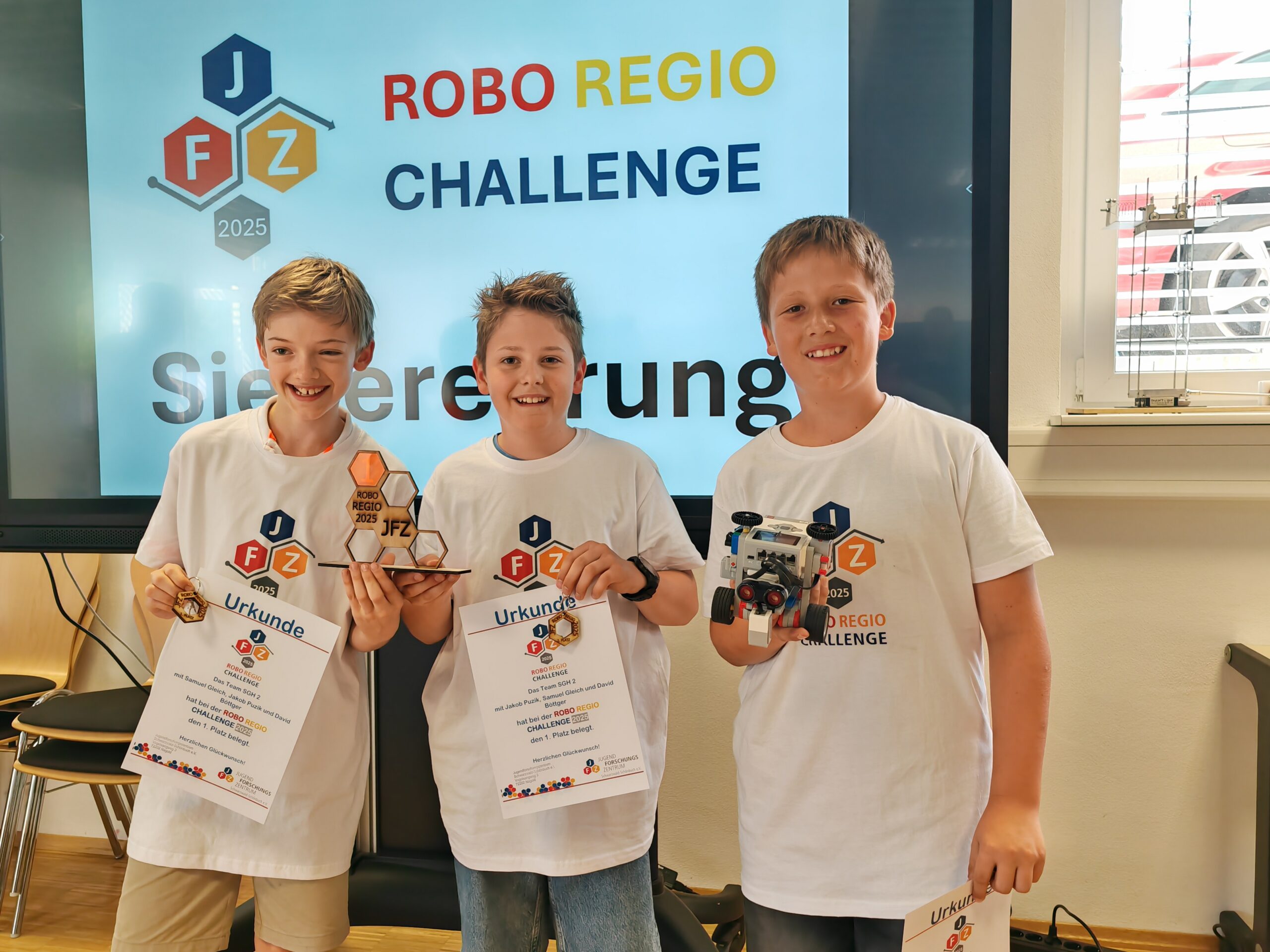 Erfolgreiche Teilnahme an der „Robo Regio Challenge“ 2025