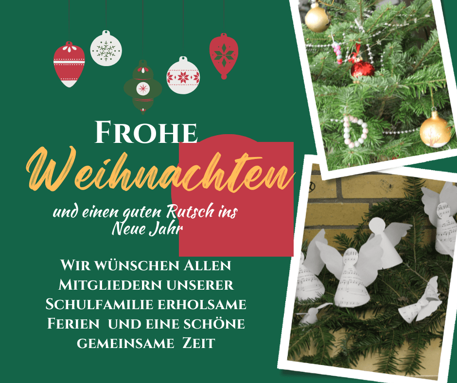 Frohe Weihnachten