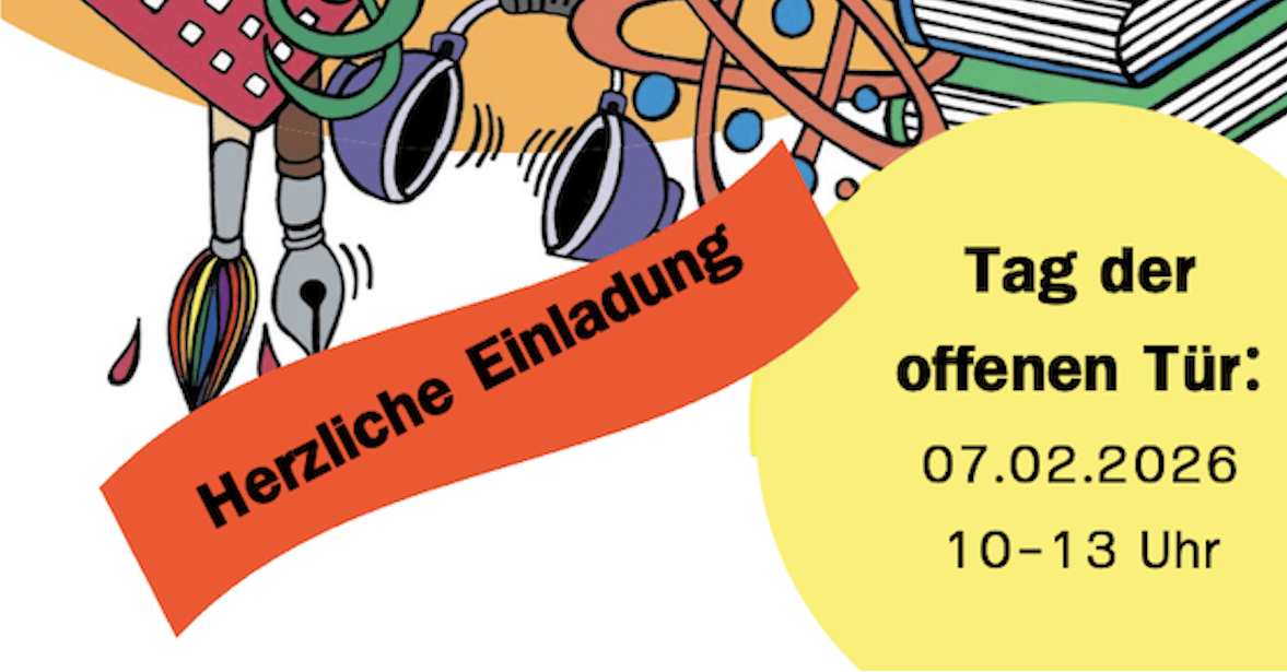 Herzliche Einladung zum Tag der offenen Tür!